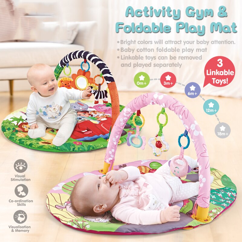 czołganie się gra koc puzzle Multi-funkcjonować ogrodzenie czołganie się mata oświecenie zabawki 0-18 niemowlę zdatność ramka chłopcy oraz dziewczyny