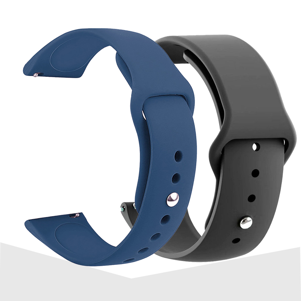 Bracelet de montre pour TicWatch Pro 3 Ultra GPS/LTE, en Silicone, pour TicWatch E3/GTX/GTH/S2/E2, accessoires