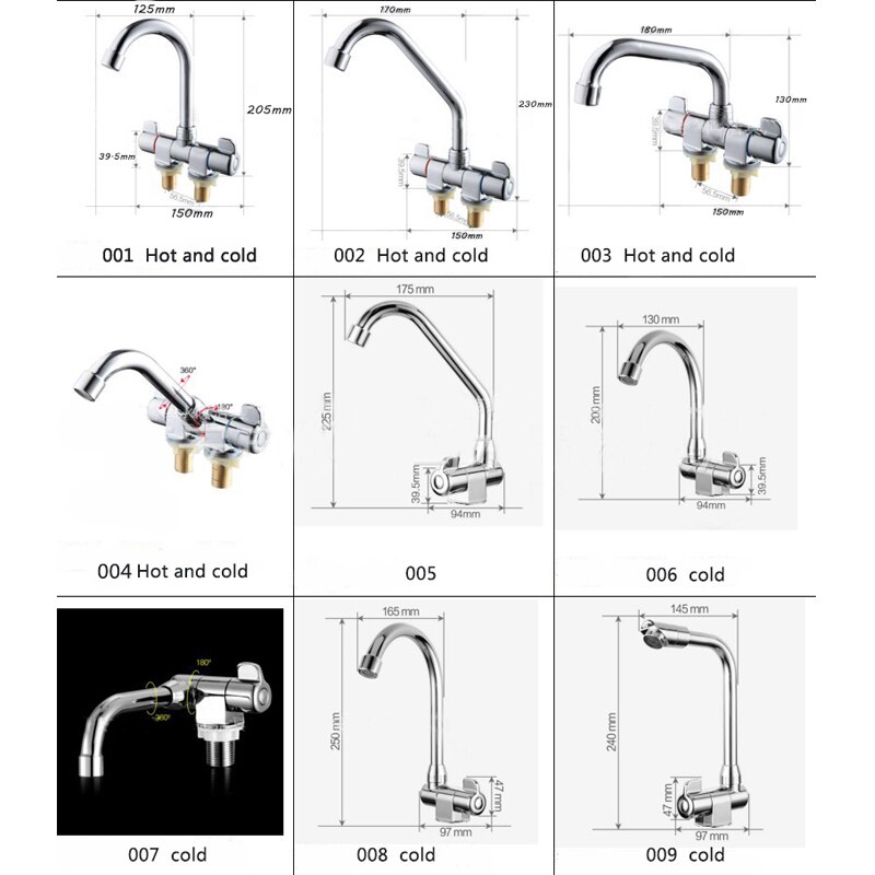 Foldable RV Faucet 360 Degree Rotation Bathroom Ki... - Grandado