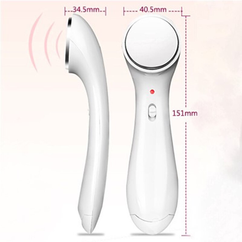 Dispositivo de masaje facial con vibración, masaje electrónico y herramienta de belleza para limpieza de la piel,
