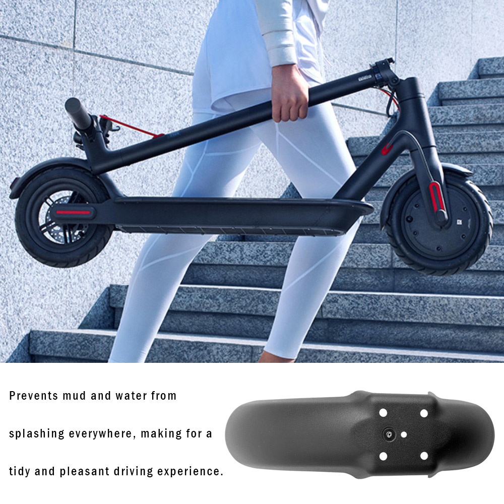 scooter elettrico Parafango Parafango Anteriore per Xiaomi MI M365 pro 1S Pneumatico A Prova di Spruzzi Ruota Ammodernamento Ammortizzatore Parafanghi Speciali