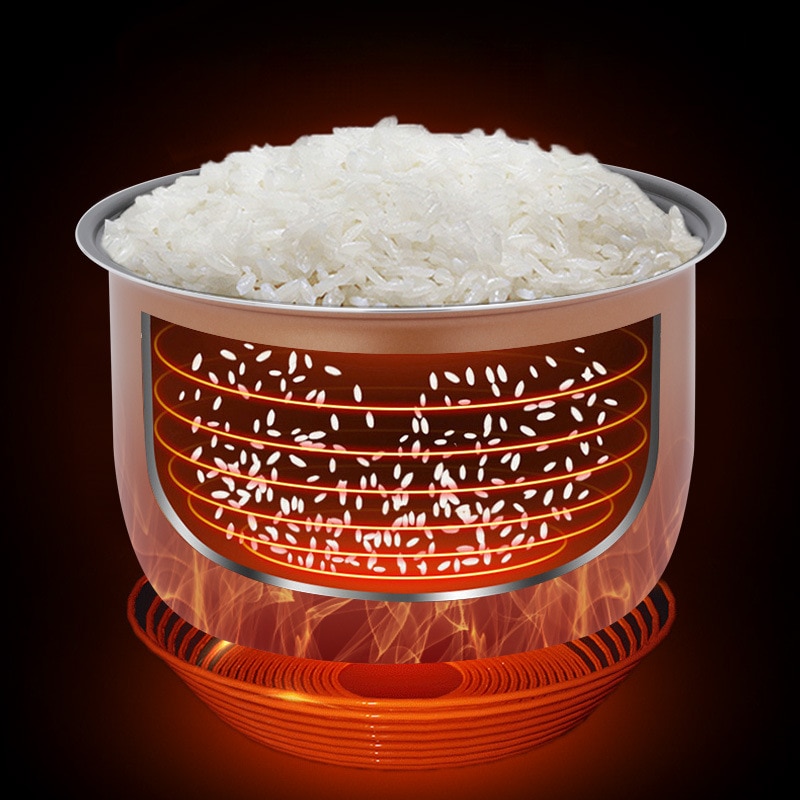 3L 220V Electric Cooker Household Smart Mini Reservation Small Single Cook Congee Rice Cooker