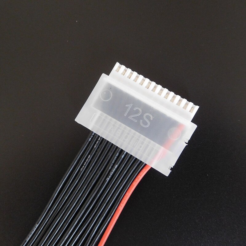 JST-XH 12S Lipo Battery Balance Charger Cable Connector Plug Wire with JST-XH 12S AB clip JST-XH head protection