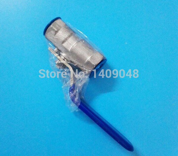 GOGO 1PC Ball valve Stainless steel SS304 201 SS316 Small Ball Valve DN10 Female thread 3/8" BSP 2 way valve