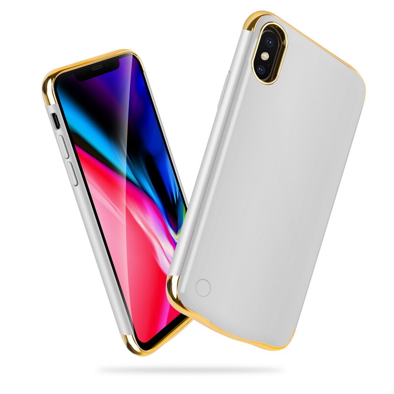 Hewei cienka rozszerzona bateria o dużej pojemności 6000mah dla IPhone X XS ładowarka etui ochronne moc Bank Pakiet dla IPhone XR Xs Max