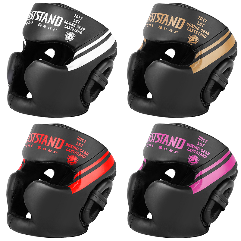 boxeo MMA casco de seguridad protectores de cabeza casco de entrenamiento para niños adultos Muay Thai Kickboxing cascos totalmente cubiertos