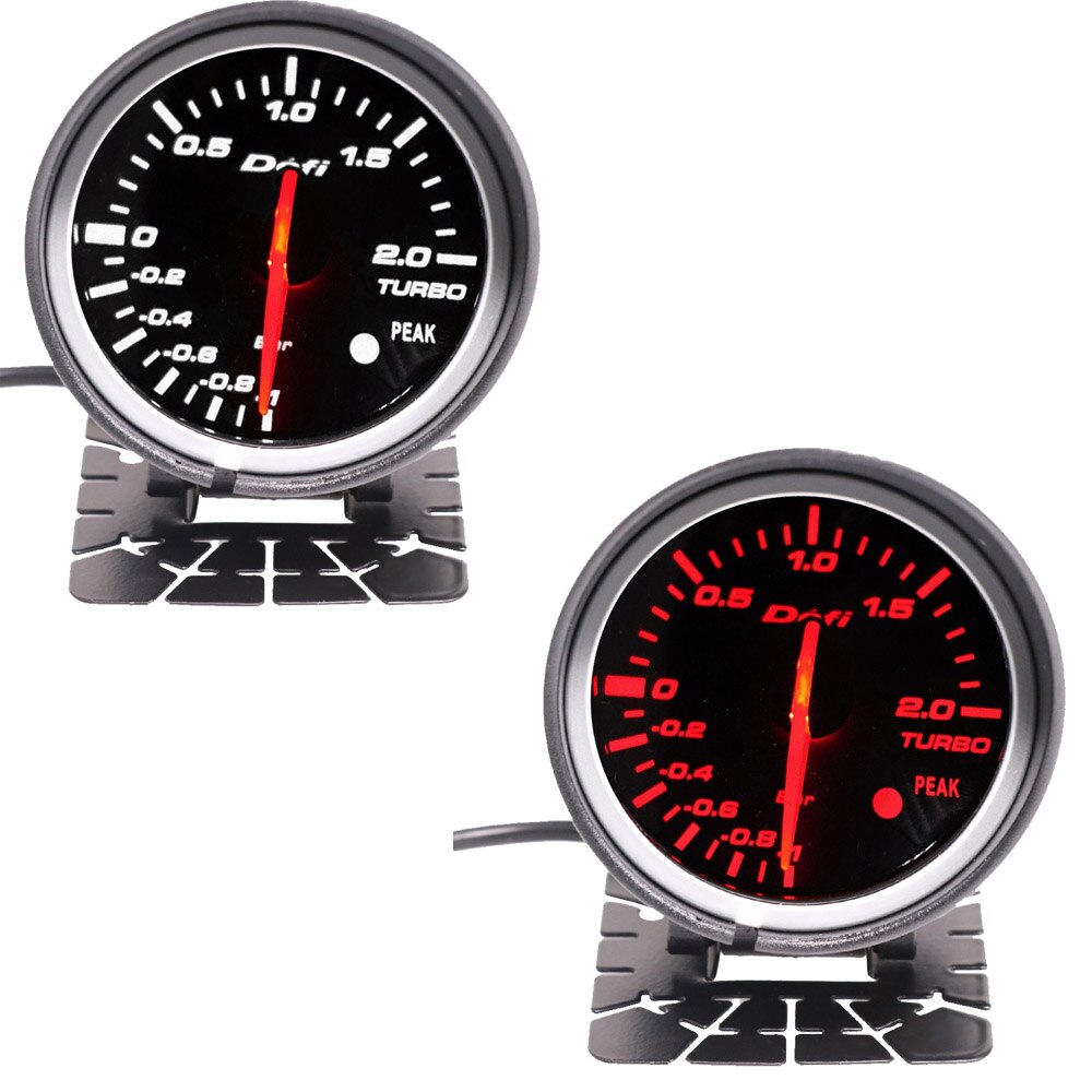 60 Mm Df Advance Auto Gauge Turbo Rpm Gauge Water Temp Olie Druk Voltmeter Met Backlight Fit Voor Diesel & benzinemotor