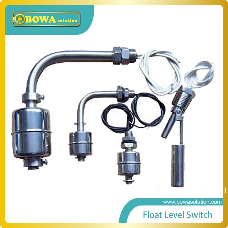 Stainless steel vertical mount Float Level Switches control oil level