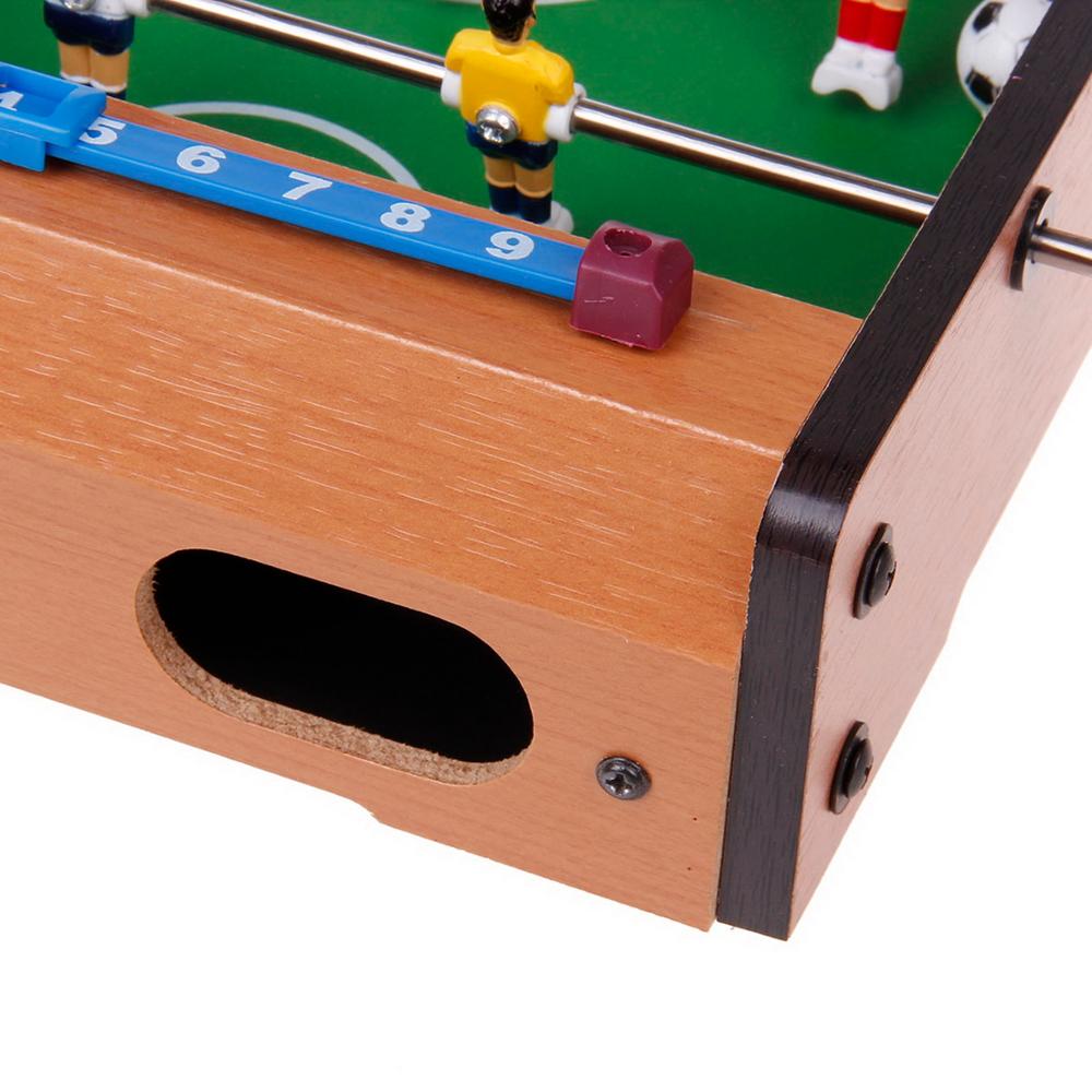 Mini mdf fodbold bord, udendørs bordfodbold fodbold bord