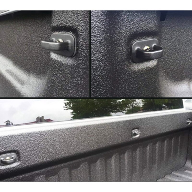 Amarre de 4 piezas para coche, anclaje para cama de camión, para GMC Sierra Canyon Chevy Silverado Colorado 2007