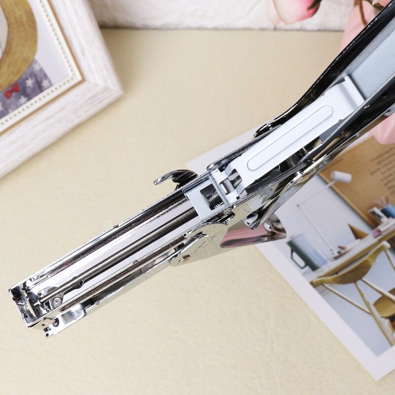 Durable Metal Heavy Duty Paper Plier Stapler Desktop Stationery Office Supplies