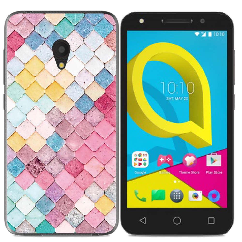 Phone Case For Alcatel U5 3G / Alcatel U5 Plus Cute Cartoon Painted TPU Soft Case Silicone Cover: 11
