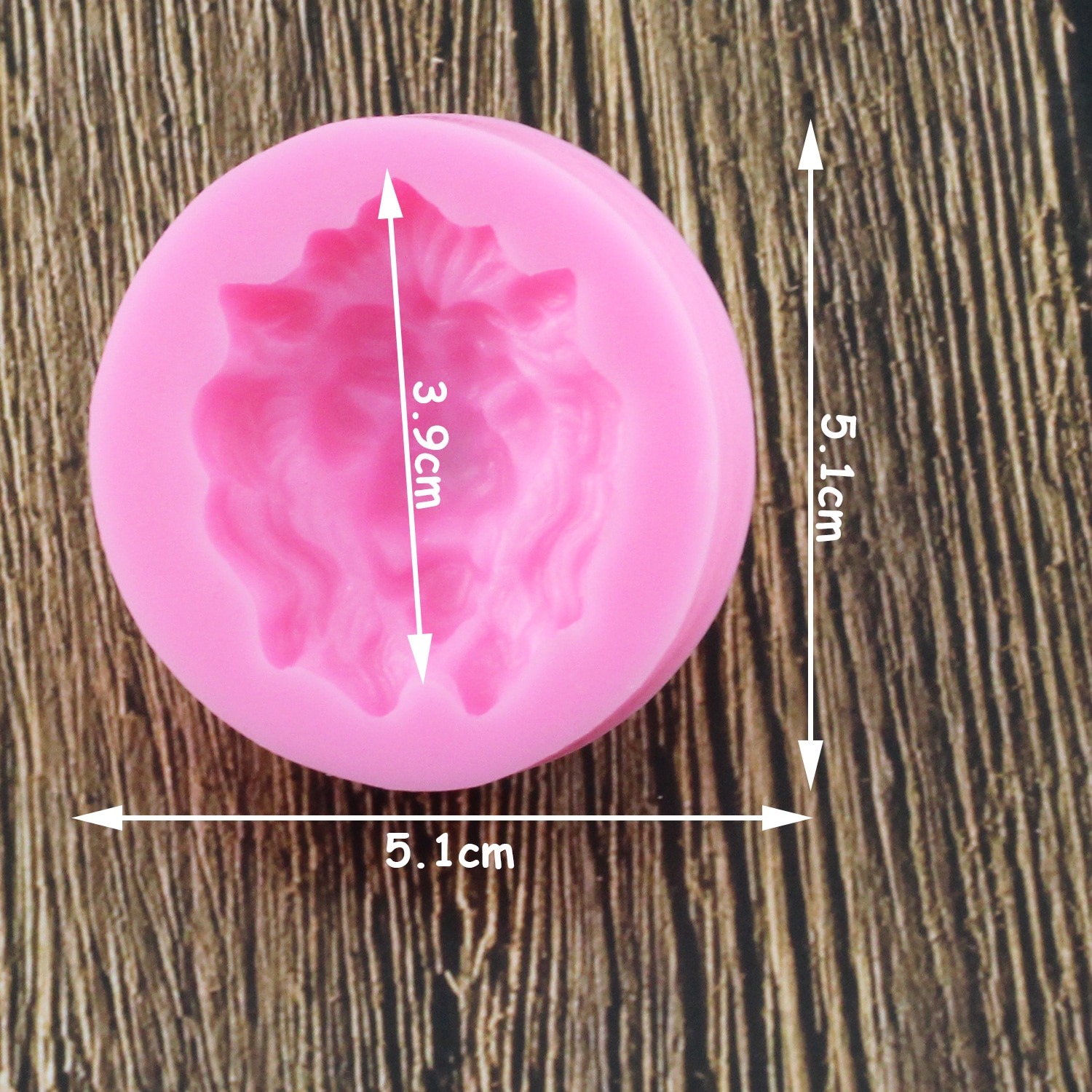 Moule 3D en Silicone à tête de Lion pour Fondant, chocolat, animaux, bricolage, outils de décoration de gâteau d&#39;anniversaire pour bébé, moules en résine d&#39;argile