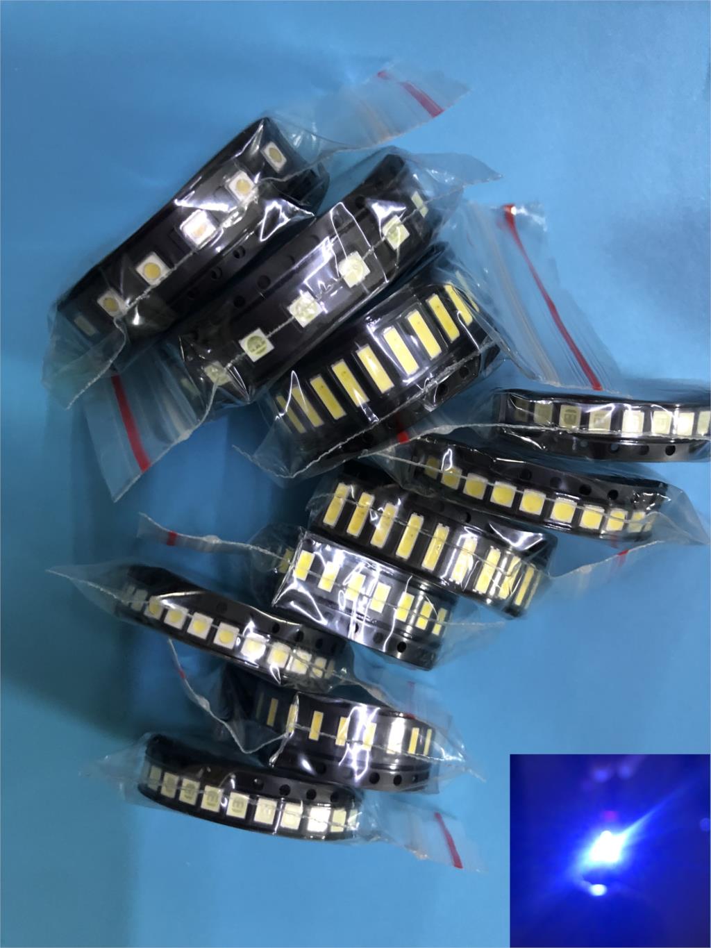 1W/0.5W Kit de LED SMD 3V/6V 2835/3030/3535/4020/2828/6030/8520/7030/3014 blanc froid pour perles de rétro-éclairage TV 20 valeurs * 10 pièces = 200 PIÈCES
