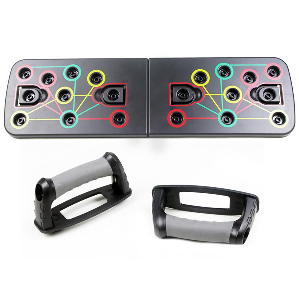 Push Up Rack Board Men Women Home Comprehensive Sports Fitness Exercise Push-up Stands For GYM Sport Body Training Equipment: Gray