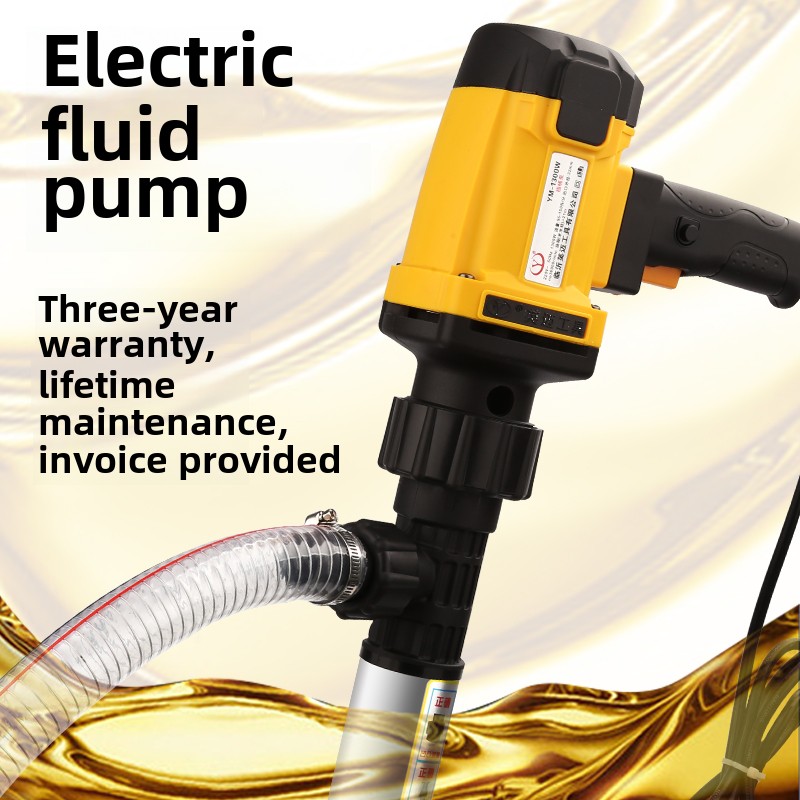 Electric Oil Pump, 220V Explosion-proof and Corrosion-resistant Oil Pump, Portable Diesel High Flow Refueling Machine