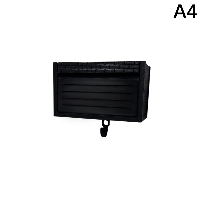 Porta-chaves de garagem para carro com porta de abertura, porta-chaves para pendurar na parede, organizador de chaves impresso em 3D, autoadesivo (modelos de carro não incluídos): green
