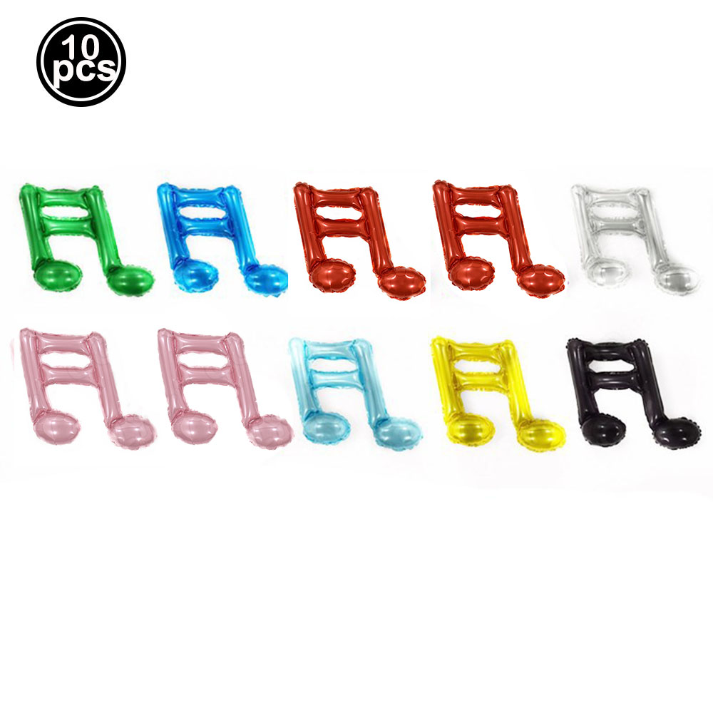 Musikaali juhlailmapallo disko 4d pallo nuotti kitara ilmapallo musiikkiteema syntymäpäiväsuihku valmistuminen rock syntymäpäiväkoristeet 80s/90s: Kerma