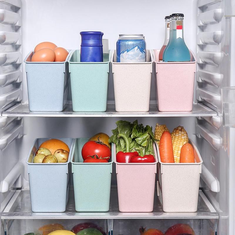Drink Bottle Holder Vegetable Storage Box Drainage Frige Kitchen Organizer