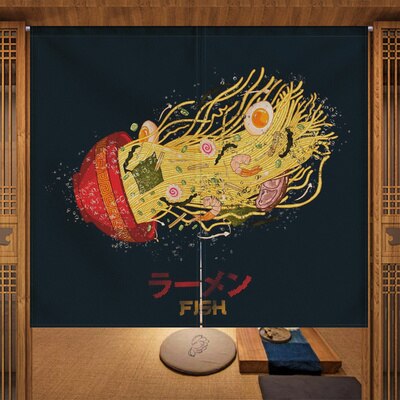 Tenda a mezza casa per Sushi Ramen in tessuto per ristorante dell'Hotel in stile giapponese