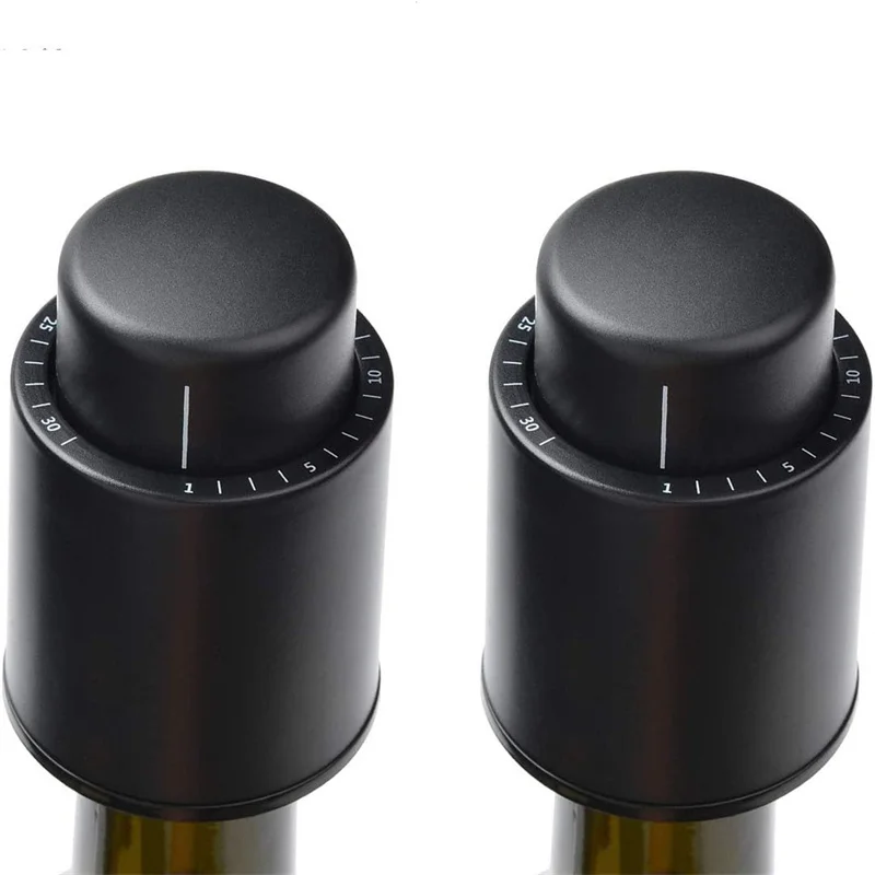 Record Preserver Vacuum Wine Preserver with Time Scale Record, Wine... – Grandado