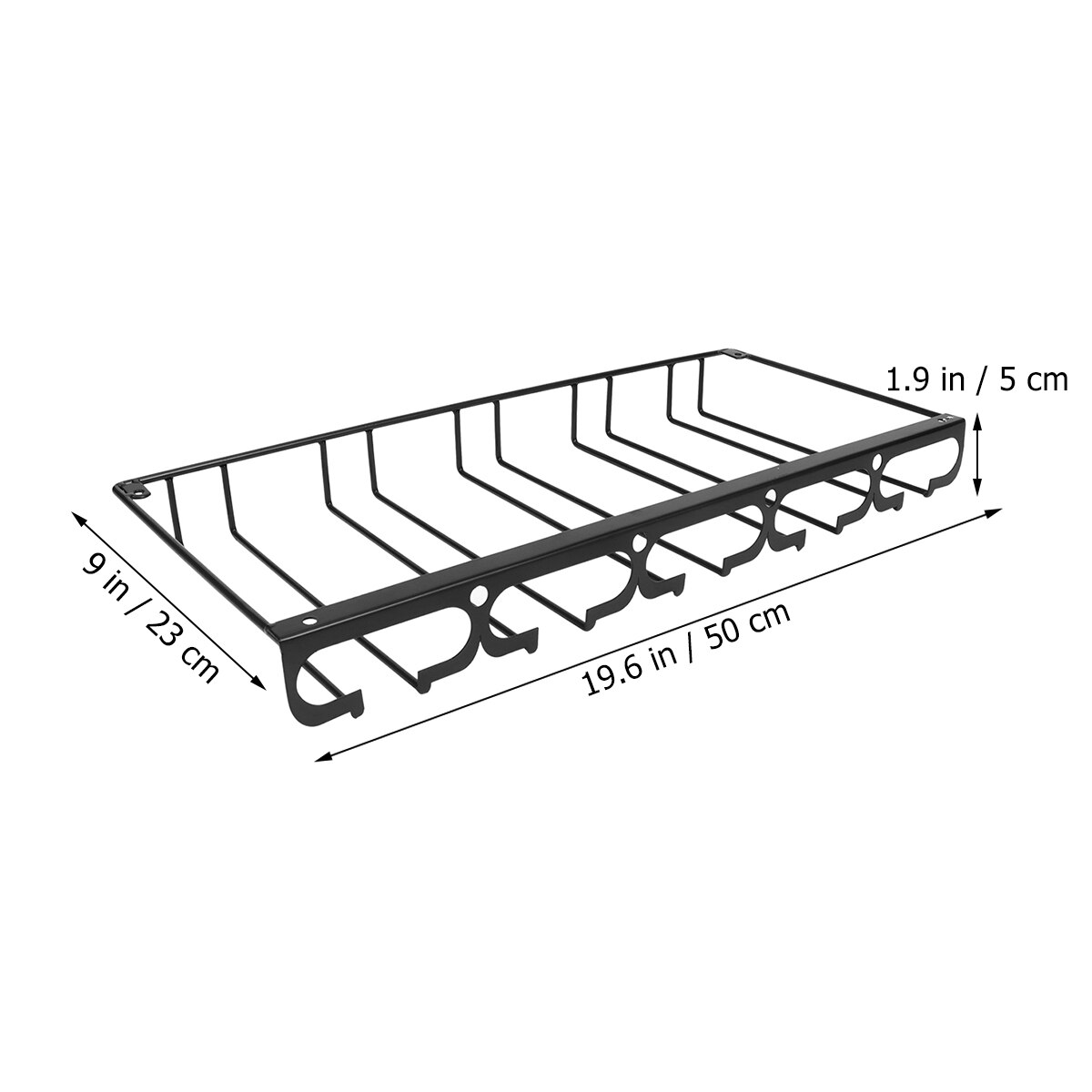 Vinglas hängare järn hantverk vin kopp hylla järn ... – Grandado