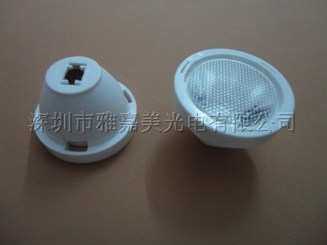 Cree LED lens Diameter 23.5mm Bead oppervlak 25 30 45 60 graden, XPE/XPG-R5 lens, 3535 LENS, XP-E2/XP-G2 LENS