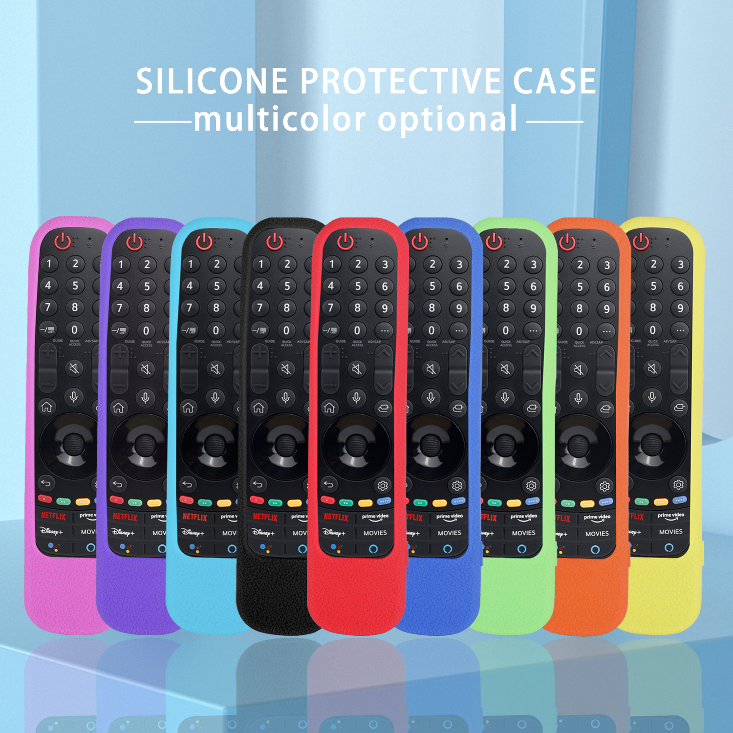 Silicone Protective Remote Control Covers For LG Smart TV AN-MR21 AN-MR21GC For LG OLED TV Magic Remote AN MR21GA Remote Case