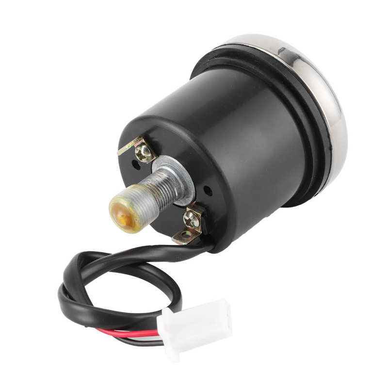 digital speed meter car auto speedometer 12V Motorcycle Speedometer Odometer 99999Km 0-120Km/h Round Gauge with LED Backlight