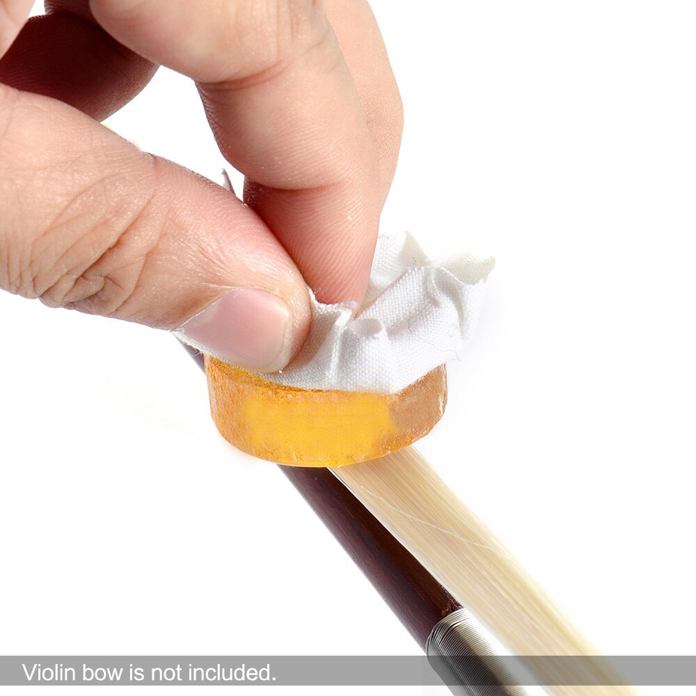 Ammoon Natuurlijke Hars Transparant Oranje Vioolhars Cilindrische Voor Viool Altviool Cello Licht En Lage Stof