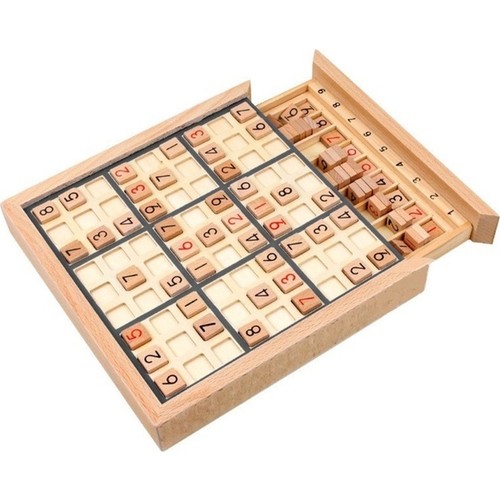 Sudoku Spel Houten Sudoku Spel Laden Houten Boxed Familie Spel Math Intelligentie Ontwikkelaar