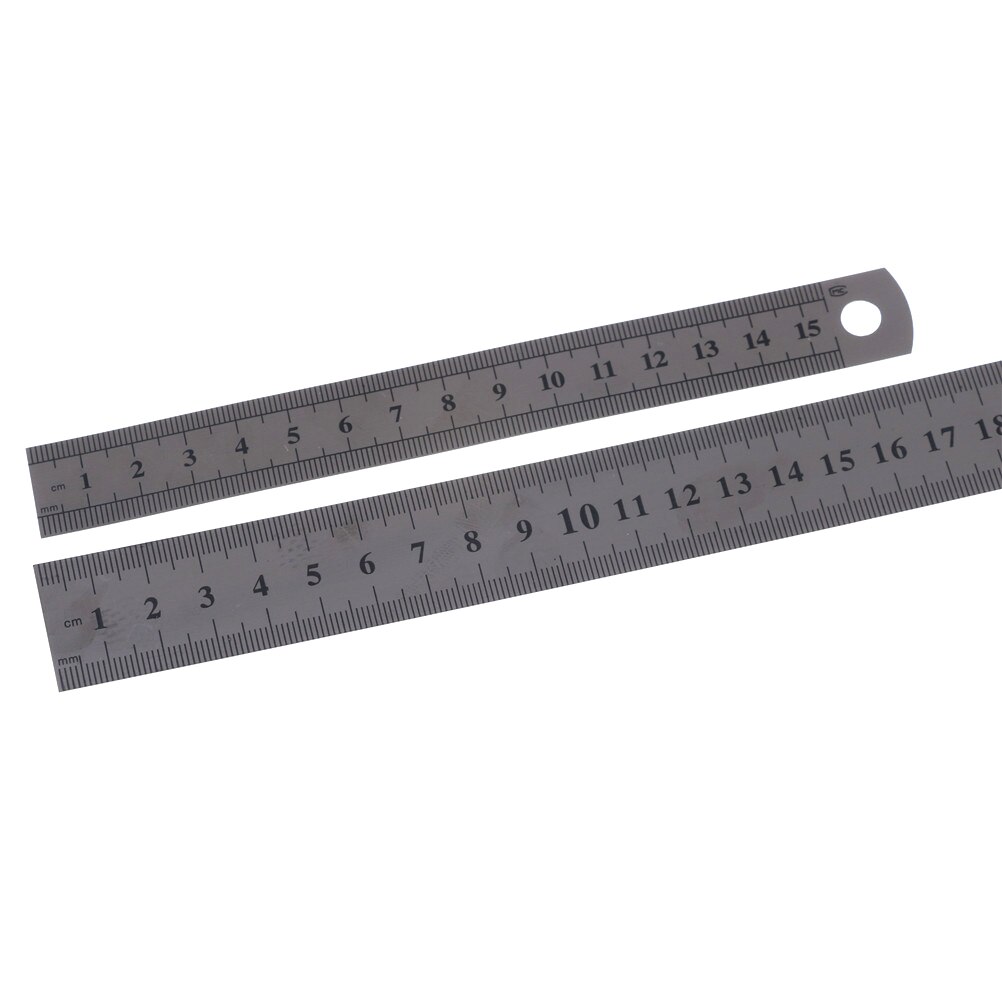 1pcs Useful 50cm Precision Double Sided Measuring Tool Sewing Foot Sewing Stainless Steel Metal Straight Ruler Tool