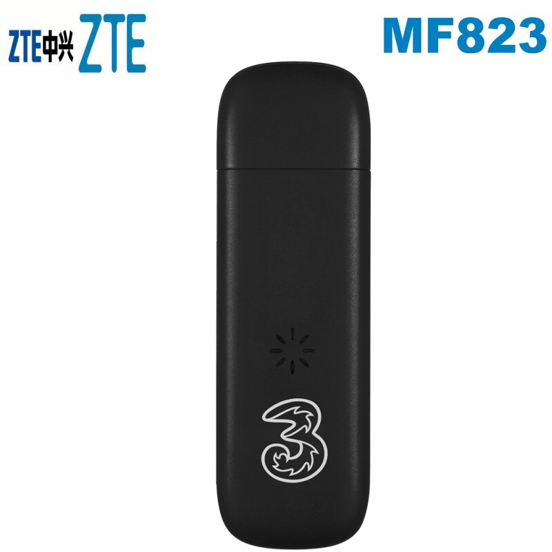ZTE MF 823 Mobile Broadband LTE USB STICK 4G Dongle 100Mb UNLOCKED black