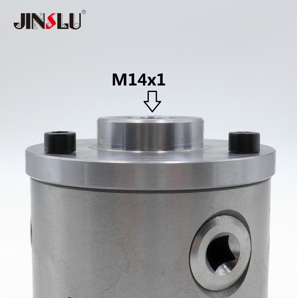 M14x1mm M14 Spindle Thread chuck Flange Back Plate base Adapter K11-80 K12-80 K11-100 K12-100 K11-125 K12-125