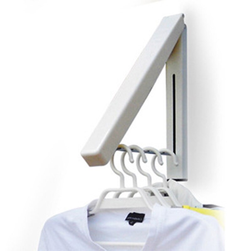 Retractable Clothes Airer Washing Line Laundry Wall Mount Dryer Hanger Clothe Hanger Outdoor Washing Line Drying Rack