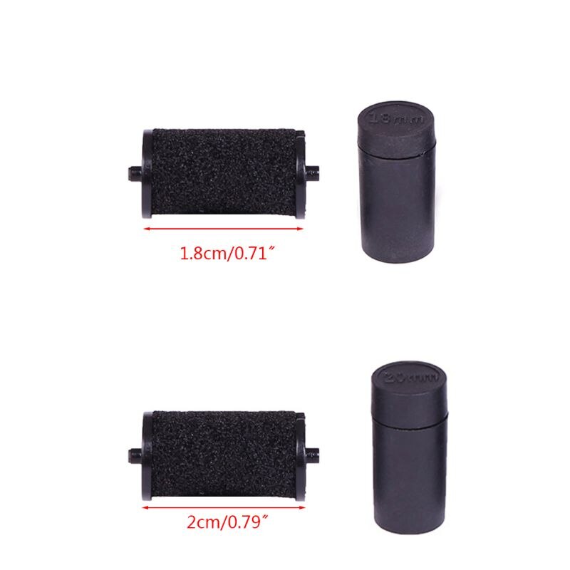 5pcs Universal Price Label Tag Maker Labeller Coding Machine Ink Wheel Roller 63HD