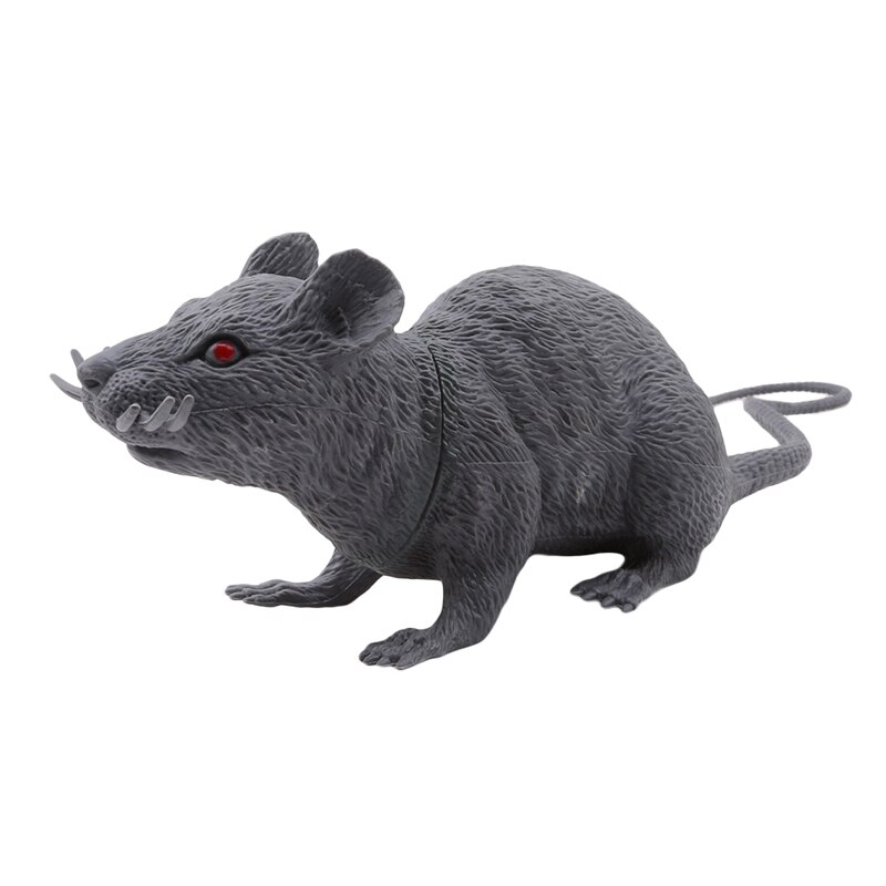 Pvc Simulatie Muis Grappige Tricky Joke Nep Levensechte Mouse Model Prop Halloween Speelgoed Party Decor Kids Novelty & Gag speelgoed