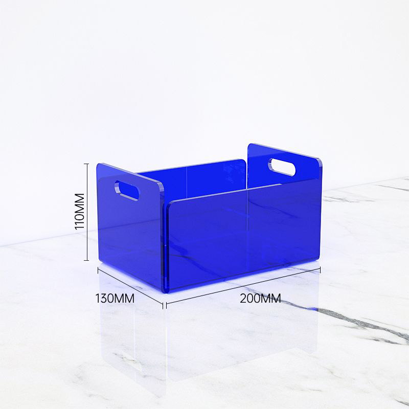 Clear Acrylic Storage Bins for Bathroom Organizer Pantry Storage,Cabinet Organizers Cosmetics Office Stationery Food & Beverage: Clear