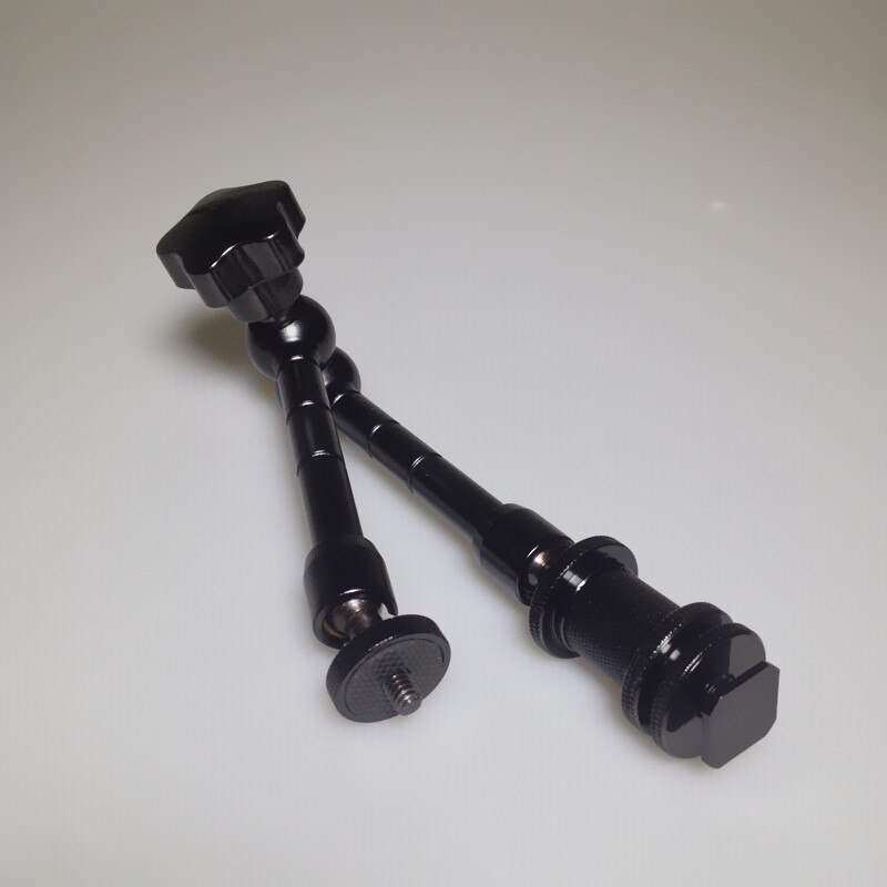 11 inch Adjustable Friction Articulating Magic Arm Super Clamp Flash Bracket For DSLR Monitor LED Light Camera Accessories: B