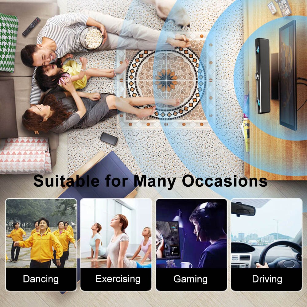 V110 Computer Speaker Soundbar Speakers Met Led Licht 3.5Mm Bedrade Speaker Bar Voor Tv Pc Mobiel Laptop desktop