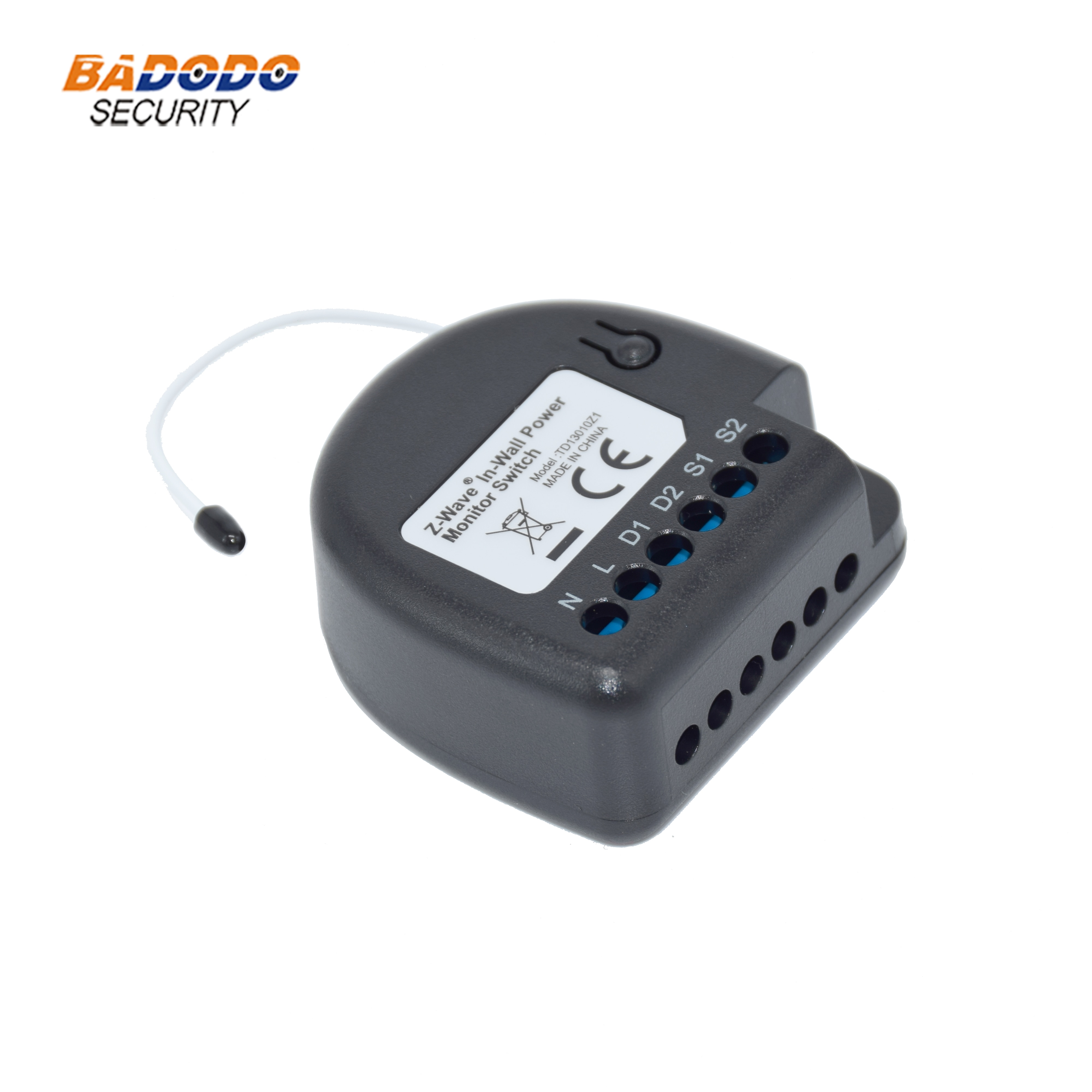 Z-wave plus module d'insertion double relais interrupteur zéro traversée avec fonction de compteur d'énergie, prise en charge SmartStart (remplace le TZ74)