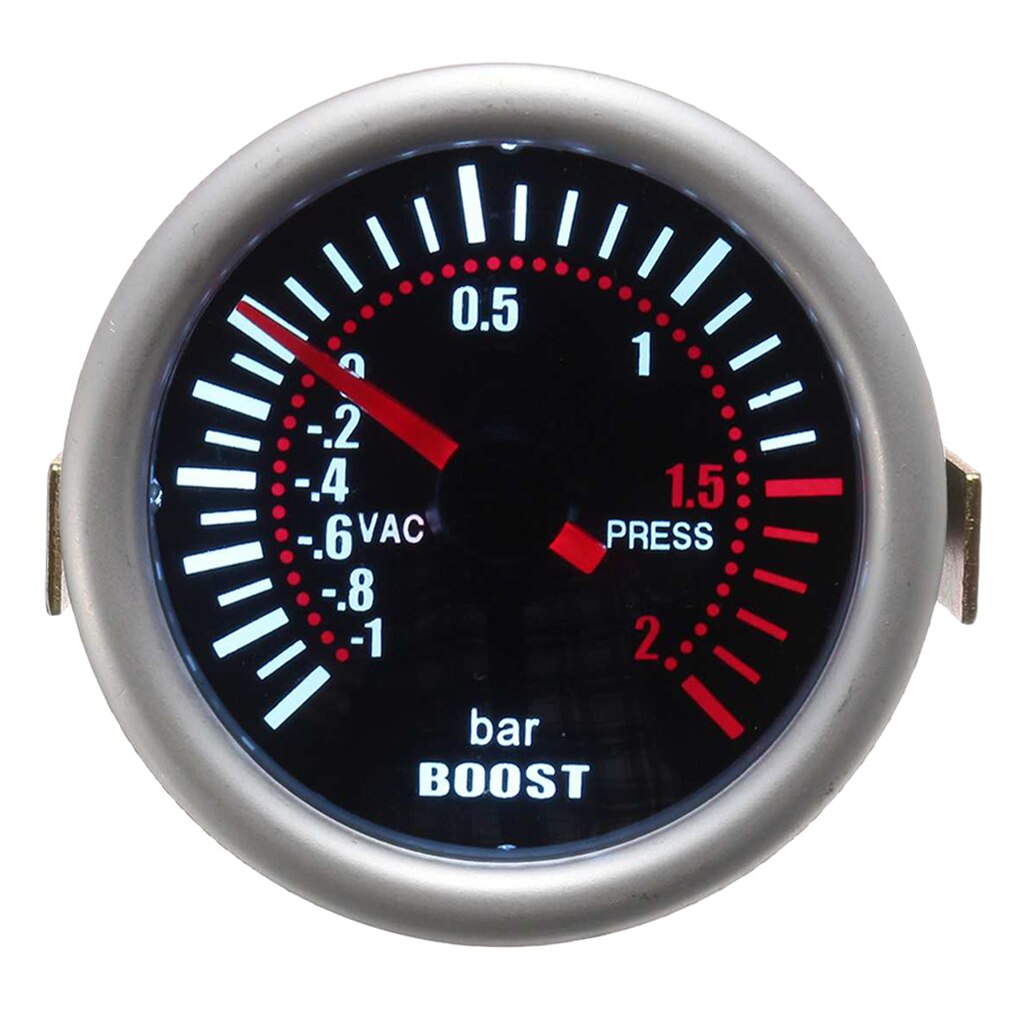 2" 52mm Car Turbo Boost Bar Meter Red LED Light Universal High Sensitivity