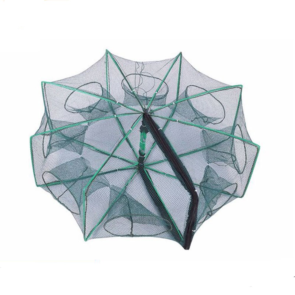 6/8/10/12/16 Hole Fishing Net/Fishing Gear/Cage Foldable Crayfish Catcher Casting/Fishnet Crab/Crayfish/Shrimp/Smelting/Eel Trap