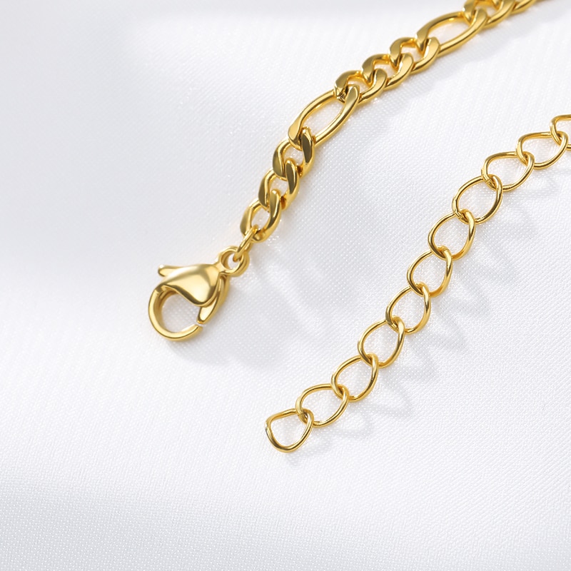 Hexagon A-Z knapp Initial Fußkettchen Für Frauen Gold Edelstahl Fuß Kette Weibliche Knöchel Armbinde Auf sterben Bein Schmuck