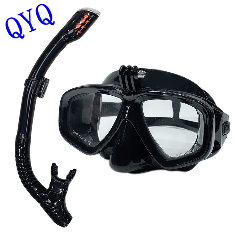 Professionelle Unterwasser-Tauchmaske, Tauchbrille eignen sich für GoPro kleine Sportkamera, alle-trocken-Tauchbrillen