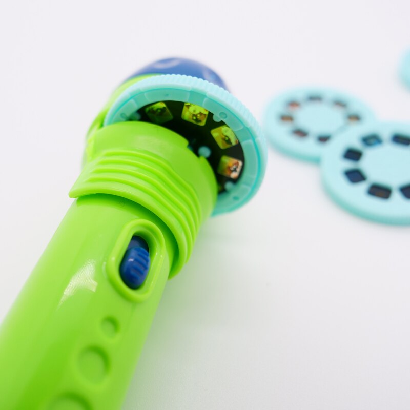 freundlicher Taschenlampe Geschichte buch Projektor Taschenlampe früer Pädagogische Licht-hoch Spielzeug Schlaf Licht Vorschule Märchen Projektion Lampe