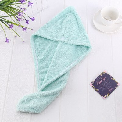 Femmes natation serviette 1PC cheveux séchage enveloppement filles dame de natation serviette séchage rapide chapeau chapeau Turban peignoir casquette de bain outils: bo he