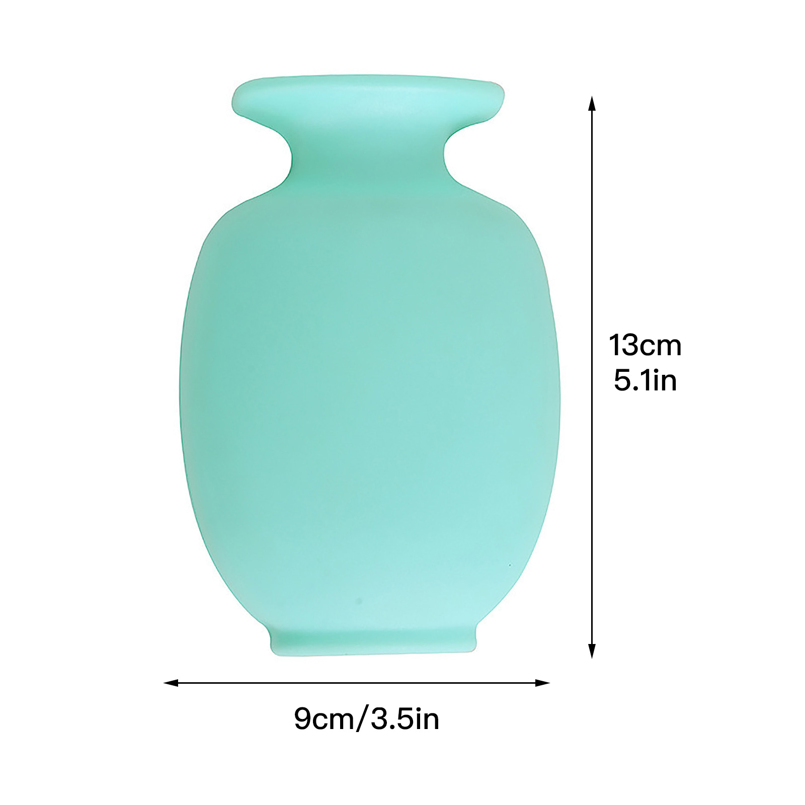 Wall Hanging Flower Vase Flower Arrangement Flower Pot Suction Cup Vases Sticker Seamless Pot Living Room Decoration Home Decor: Blue