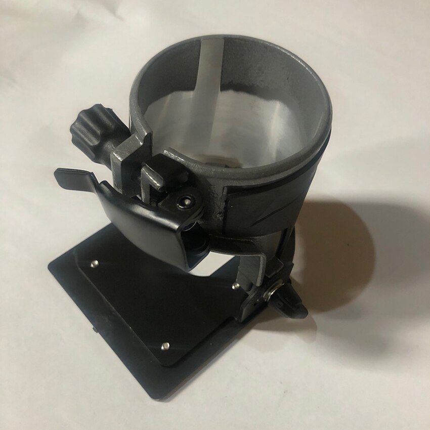 Wood Router Fixed Base Electric Hand Trimmer Adjustable Multi-angle Plunge Router Base Aluminum Alloy Patchwork Base