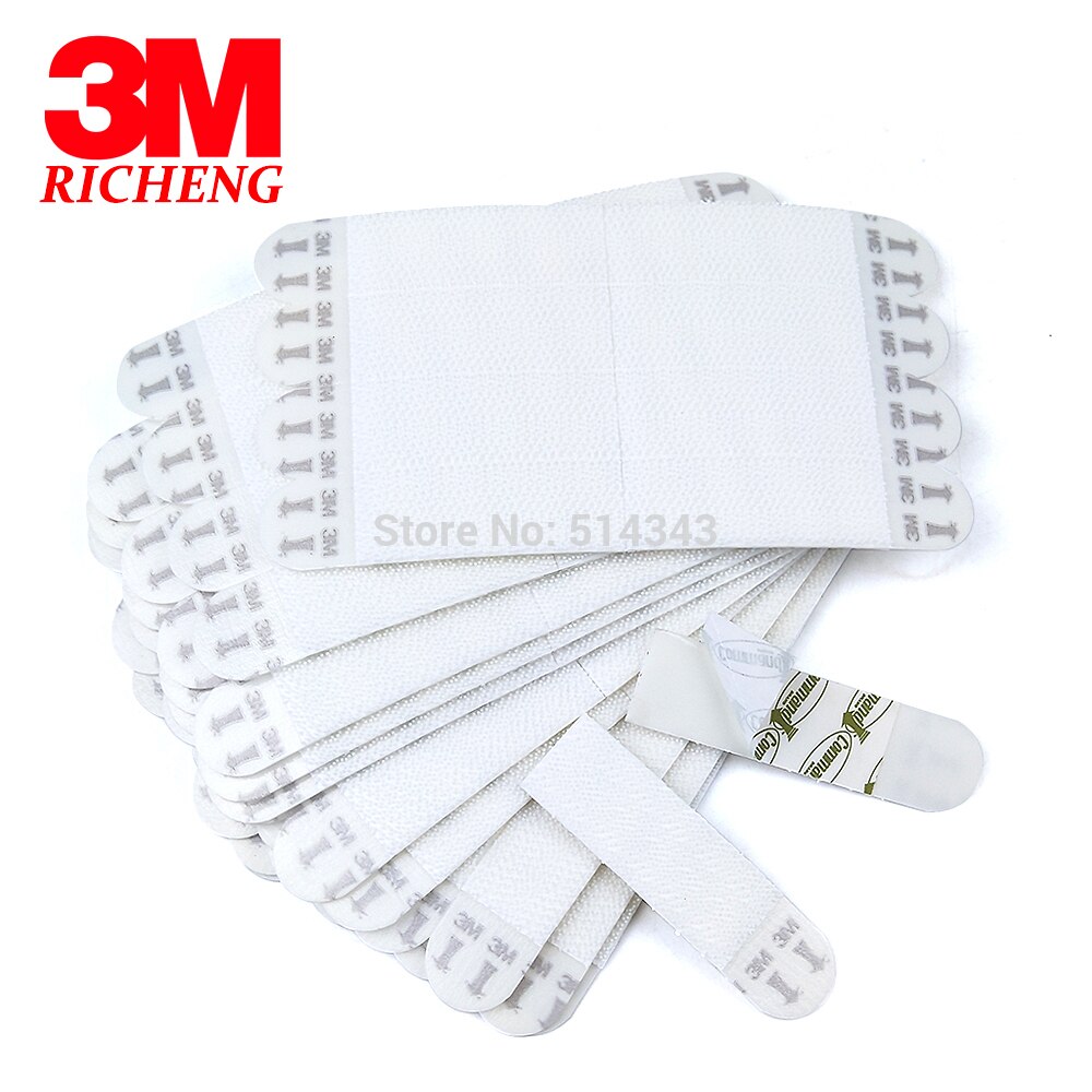 32pcs Large 3M Command Picture Hanging Strips Command Inter Locking Faster for Home Decor